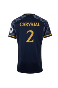 Fotbalové Dres Real Madrid Daniel Carvajal #2 Venkovní Oblečení 2023-24 Krátký Rukáv